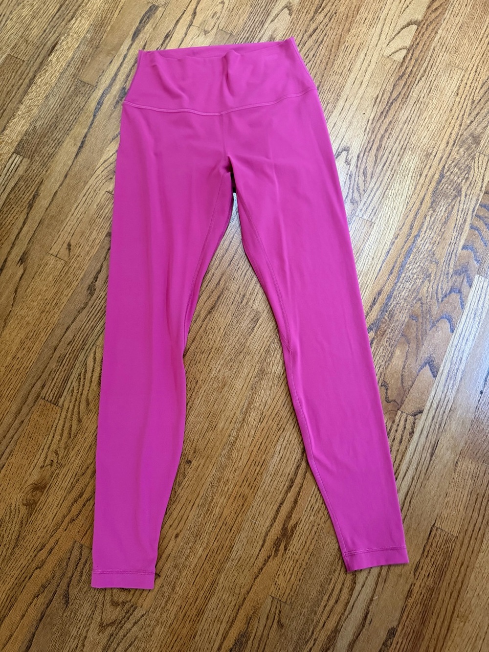 lululemon athletica Rosey Pink Color Leggings Sz 8
